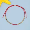 Strand Go2BoHo Miyuki Seed Bead Simple Bracelet Fashion Jewelry Gold Plated Geometric Beaded Pulseras Red String Bracelets For Women