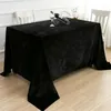 Table Cloth Autunm Spring House Use Tablecloth Solid Color Dirty-proof Rectangular Tea