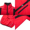 Racing Jackets Waterproof Windproof Winter Thermal Cycling Jacket High Visibility MTB Mountain Road Bike Clothing