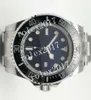 Мужские роскошные наручные часы Brown Super BP Factory Ceramic Diver Bezel Caliber 2813 44 -мм автоматическое движение Eta Sapphire Sport Регулируемая панель Bezel Blue Dial с раундом