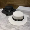 Роскошные дизайнерские шляпы летние соломенные шляпы Raffia bandeau