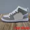 2024 الأطفال 1S Kids Basketball Shoes Game Royal Scotts SboSidian Chicago Bred Sneakers Mid Multi-Color Tie-Dye Baby Shoe 25-35