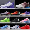 Mamba 6 Crotro Basketball Shoes Reverse Grinch Grinch Bruce Lee Big Stage What If White White Del Sol Mambacita Sweet 4 Protro Men Trainers Sports Sneakers