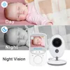 Baby Monitor Wireless Video Nanny Baby Camera Citofono Visione notturna Monitoraggio della temperatura Cam Babysitter Nanny Baby Phone Vb605