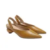 Sandalias Zapatos de mujer de moda de marca de lujo Zapatos de verano elegantes con punta estrecha para mujer Sandalias de mujer con pie de huevo Calzado de marca para mujer 230509