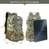 Backpacking packar nya 35L 1000D vattentät dvärgfast vatten Taktisk militär ryggsäck molle vandring fiske jakt klättring armé utomhus camping väskor p230510