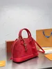 Diseñador Bolsa de concha Alma Luxurys BB Bordado Bordado Estado en estilo Classic Ladies Mujer Mujer Mujer Manque de mano Totos de hombro bolsos de bolsos