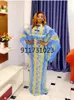 Abbigliamento etnico Dashiki Maxi abito africano per donna Moda ricami larghi Abiti lunghi Elegante pizzo es 230510
