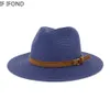 Wide Brim Hats Bucket Big Size 5960CM Panama Hat Summer Sun for Women Man Outdoor Beach Straw UV Protection Cap Chapeau Jazz Trilby 230509