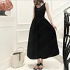 Womens Casual Dresses Designer U-neck Skirt Summer Fashion Classic Letter Long Woman Clothes