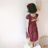 Vestidos de niña 2023, vestido informal para niñas, vestido Floral para bebés sin mangas, fiesta de verano, línea A, ropa de desfile bohemio para la playa, 2-8T