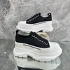 2023new 남성 여성 디자이너 캐주얼 신발 클래식 한 Do Dorty Shoes Mid Double Height Bottom 트레이너 가죽 반짝이 황금 품질