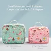 Diaper Bags Sunveno Baby Diaper Bags Maternity Bag for Disposable Reusable Fashion Prints Wet Dry Diaper Bag for Disposable Diaper 2 Size 230510