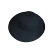 Breda randen hattar hink filt för kvinnor fedoras panama hatt jazz ull fedora cap classic svart färg mode bowler lady party 230509