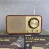 JY 66 Multifunctioneel privémodel Creative Retro Bluetooth -luidspreker houten bluetooth stereo cassette antenne radio