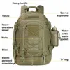 Backpacking Packs 60L Militär Tactical Men's Army Ryggsäck Molle Assault 3p utomhusrese vandring ryggsäckar camping jakt klättringspåsar p230510