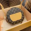 M45647 Brown Flower Flower Mens أكياس الكتف Petite Boite Chapeau Wallet Handbags Bag Bag Luxury Womens Designer Bag Crossbody حقيقية جلدية مصغرة.