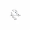 Charms BK 500 PCS /Lot Sea Horse Charm Hangers 23x8mm 4 kleuren GOED VOOR DIY Craft Making Drop Delivery Bevindingen componenten Dhrsz