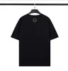 Men designer t shirt Summer fashion round neck breathable short sleeved top t shirt woman High quality black white M-2XL