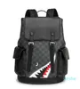 Men's Backpack Trend Leisure Large Capacity Backpack Student Schoolbag 220803