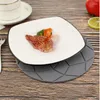 Tapis de table Silicone anti-dérapant porte-pots et dessous de plat support de casserole polyvalent tapis tapis pour accessoires de cuisine