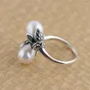 Wedding Rings Cmajor 2023 Sterling-silver-jewelry Natural Pearl Jewelry Thai Silver For Women Friend Gifts