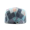 Bérets hommes femmes classique angleterre Style Plaid casquettes décontracté unisexe sport coton chapeaux Boina Casquette casquette plate peintre