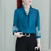 Women's Polos Women's Chiffon Shirt Summer Fashionable Fashion Belly Covering Top