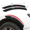 Upgrade New Car Rim Eyebrow Wheel Arch Mouldings Rubber Stickers Decorative Strip Bumper Protector Guard Scratch