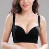 Bras Push Up Deep Cup Hide Back Fat Underwear Shaper Incorporated Full Coverage Lingerie 230509