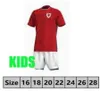 2024 Gales camisetas de fútbol BALE WILSON ALLEN RAMSEY wes 24 25 Copa de Europa Copa del equipo nacional Rodon VOKES Camiseta de fútbol local Uniformes de manga corta Fans Hombres Kit para niños