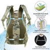 Backpacking packar nya 35L 1000D vattentät dvärgfast vatten Taktisk militär ryggsäck molle vandring fiske jakt klättring armé utomhus camping väskor p230510