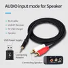 Mini adaptateur Bluetooth de voiture 3.5aux récepteur Bluetooth stéréo talkable USB Bluetooth double sortie