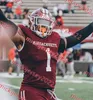 Devin Baldwin Umass Minutemen Jersey Aaron Beckwith Xavier Graham 12 Josh Wallace 16 Cornelius Wright 39 Derrieon Craig UMass Football Jerseys Niestandardowe męskie męże