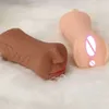 Echte vagina mondspeelgoed zachte realistische winkel mannelijke masturbator 18 pocket pussy siliconen kunstmatige anale seksspeeltjes voor mannen