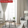 Rideau Beige Blackout Cutains pour Salon Chambre Moderne Long Hall Fenêtre Rideaux Cuisine Porte Ocultant 85% Ombrage 230510