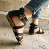 Sandals Wedge Womens Summer Roman Shoes Casual Flat Strappy Ankle Platform 230417