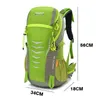 Backpacking Packs 45L Vandring camping ryggsäck för att klättra resan stor kapacitet utomhus bagage lager vattentät vattentät vattensporter ljus baksida p230510