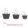 2023 Tasche Sacoche Luxurys designer väskor stor kapacitet verklig läder handväska bolso clearance detaljhandelssäck luxe grossist 95% rabatt