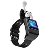 2 i 1 Android Smart Watch Tws Bluetooth-hörlurar ECG Puls Blodtryck Fitness Tracker Touch Display Ios Trådlösa hörlurar med Smartwatch Reloj Inteligente