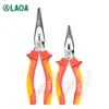 Tang laoa vde heedle nose pliers 6 '' 8 '' 1000V絶縁と労働貯蓄断熱ゴムコーティングハンドル電気技師の手