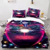 Ensembles de literie Stranger Things Set Single Twin Full Queen King Size Bed Aldult Kid Bedroom 011 230510