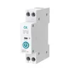 Ny Tuya WiFi Smart Circuit Breaker med mätning 1p 63A Rail Din för smart Home Wireless Remote Control Switch för appen