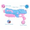 Sand Play Water Fun Water Gun Super Soaker Long Range Squirt Gun Toys High Capacity Summer Water Fight and Family Fun Toys