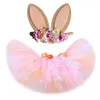 Skirts Toddler Baby Girls Bunny Tutu Skirt for Kids Girl Princess Rabbit Tutus Fluffy Ball Gown Children Easter Halloween Costume 0-14Y 230510