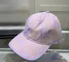 Diseñador para hombre Sombrero de cubo para hombres Mujeres Marca Carta Gorras de béisbol Estaciones Ajustable Deportes de lujo rosa Sombreros de béisbol Gorra Encuadernación Sombreros para el sol