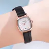 Montres-bracelets Marron Femmes Montre Casual Quartz Dames Top Femme Poignet Filles Horloge Relogio Feminin 2023 BoîteMontres-bracelets Montres-bracelets