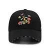 Véritable chapeau femmes casquette de baseball version coréenne polyvalent mode petite abeille casquette brodée crème solaire chapeau de soleil mode