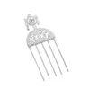 Hair Clips Fashion Silver Color Sticks African Ethiopian Girl Headwear Hairpin Women Wedding Jewelry