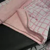 Tracksuits voor dames 2023SS Spring Luxe vrouwen Hoogwaardige roze plaid tweed jas jas broek broek pakken vrouwelijk chique 2 -delige sets gdnz